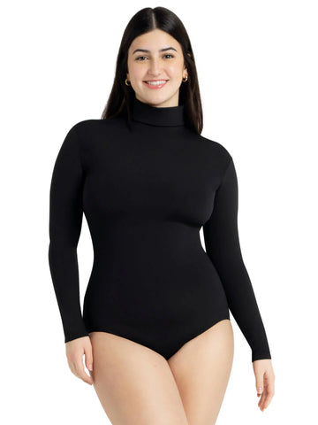 Capezio Women's Turtleneck Long Sleeve Leotard