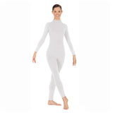 Unisex Mock Neck Long Sleeve Unitard