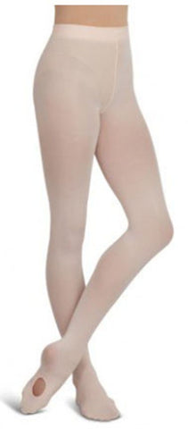 Capezio Girls' Fashion Footless Tights, Girls Dance Tights - You
