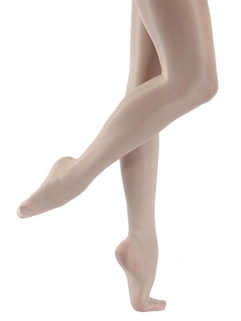  Capezio girls Girls' Ultra Shimmery Footed Tight
